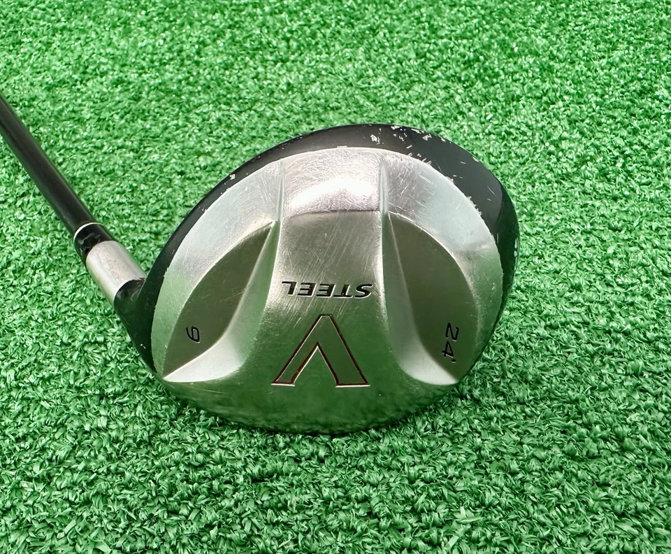 TaylorMade V STEEL Fairway 9-Wood 24°, Regular-Flex M.A.S.2 FW, Men's RH  VALUE! - Image 1 of 4