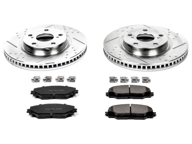 Комплект переднего тормоза и ротора для Toyota Mirai 2017 2018 FX395TQ 2016-2019 годов выпуска - Изображение 1 из 1