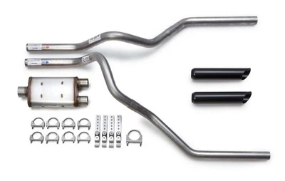 2009-2019 Chevy Silverado Magnaflow Mandrel Dual Truck Exhaust Kit Black Tips Foto 1 de 4