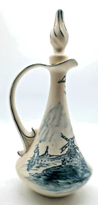 RARE 12" Tall Vintage Ceramic Lubbi Trumpocz Gold Cup Cruet Pitcher Stamped 3/4 - Picture 1 of 11