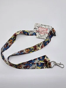 Marvel Comic Book Style LANYARD Keychain Clip NEW Officially Licensed - Picture 1 of 4