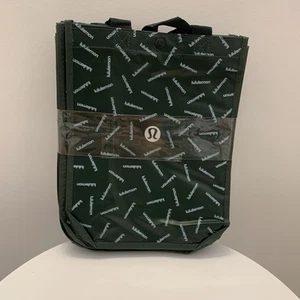 New Lululemon Limited Edition Reusable Shopping Bag Green Small - Picture 1 of 3