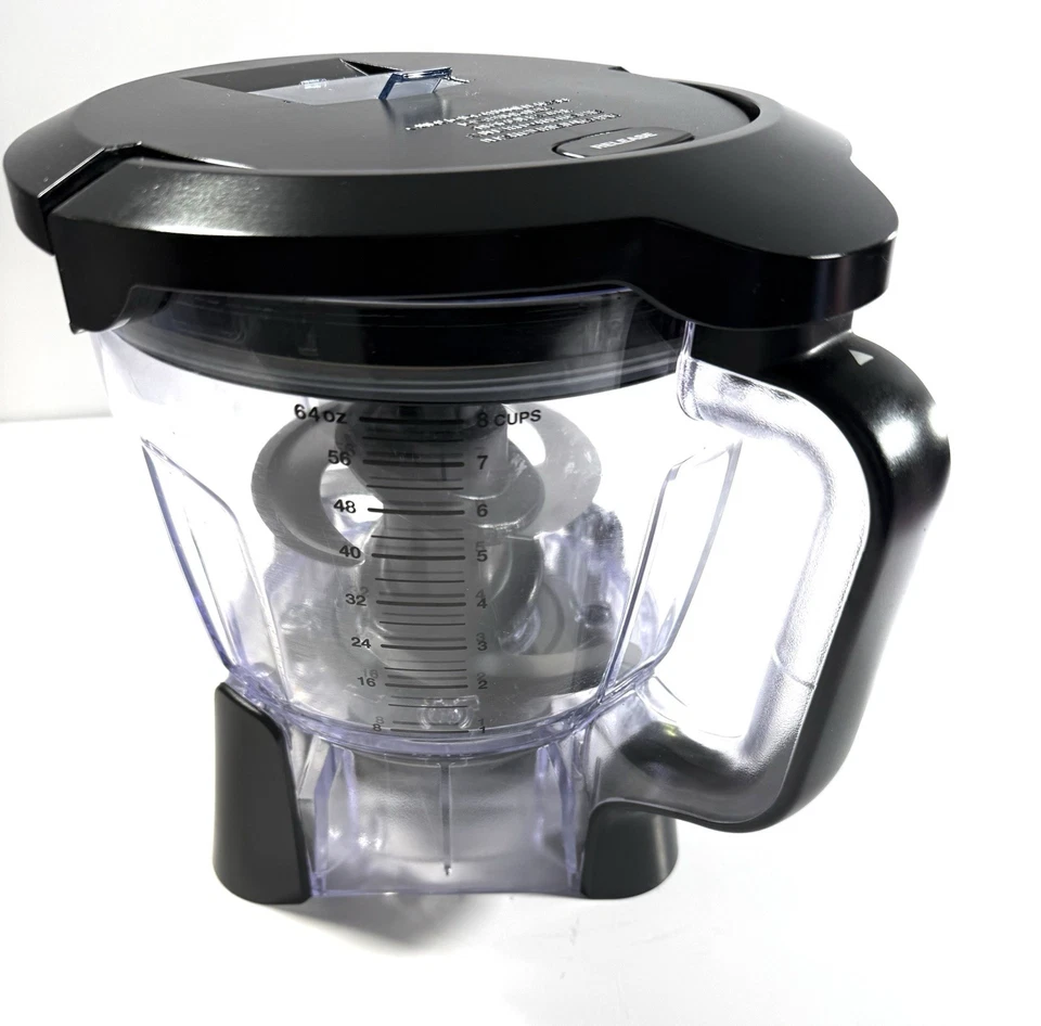 Licuadora Ninja procesador de alimentos 64 oz repuesto cuenco redondo y tapa GH-14014 Foto 1 de 4