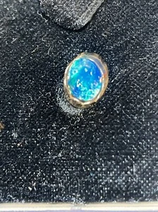 Men’s Opal Tie Tack 8mm - Picture 1 of 3