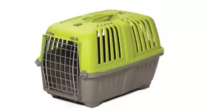 Pet Carrier Hard Sided Dog Cat Small Animal Cats Dogs Durable Leak Proof Plastic - Picture 1 of 8