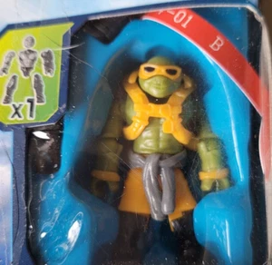 2016 Mega Bloks TMNT Out of the Shadows Mikey Turbo Skate Teenage Mutant Ninja - Picture 1 of 17