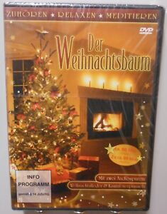 Weihnachten DVD Weihnachtsbaum Kamin Feuer Simulation mit festlicher Musik T657