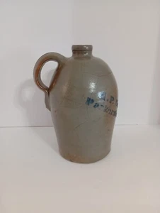 Antik A.P. Donaghho Steinzeug Krug, Parkersburg, WV - Bild 1 von 8