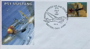 Romp Cachets 3142 Classic American Aircraft P-51 Mustang Dayton Ohio - Imagen 1 de 1