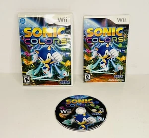 Sonic Colors Nintendo Wii 2010 Game Disc w/Manual *NOT Tested* - Picture 1 of 5