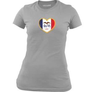 Camiseta Original Damas Iowa Heart State Flag - Imagen 1 de 6