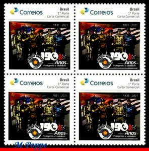 22-51 BRAZIL 2022 MILITARY POLICE OF SAO PAULO, 190 YEARS, RHM PB-197, BLOCK MNH - Picture 1 of 2
