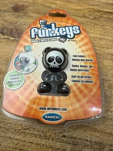 Funkeys Bones Black Skeleton Figure Computer Game 8+ RADICA - NEW - Sealed - Picture 1 of 1