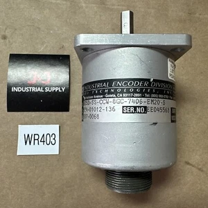 BEI H25D-SS-CCW-8GC-7406-EM20-S Rotary Encoder 24V 924-01012-136 + WARRANTY 🇺🇸 - Picture 1 of 6
