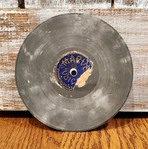 *RARE* Vintage "MARVEL VOICE" Metal Record For Reproducing Your Voice! (6" dia) - Picture 1 of 2