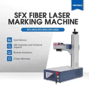 SFX Desktop Fiber Laser Marking Machine JPT20WPrecise Logo Marking Label Marking - Picture 1 of 13