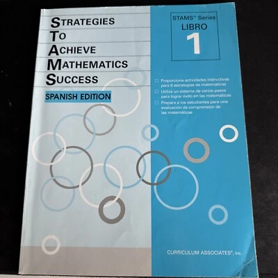 Strategies To Achieve Math Success 1st Grade Spanish Edition - Image 1 of 2