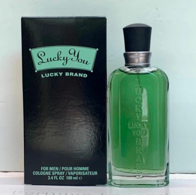 LUCKY YOU BY LUCKY BRAND FOR MEN 100ML/3.4FLOZ EDC SPRAY NEW IN BOX SKU:1227 - Image 1 of 3