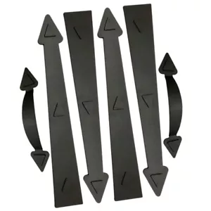 Garage Door Decorations Ornamental Handles Magnetic Garage Door Handles - Picture 1 of 11