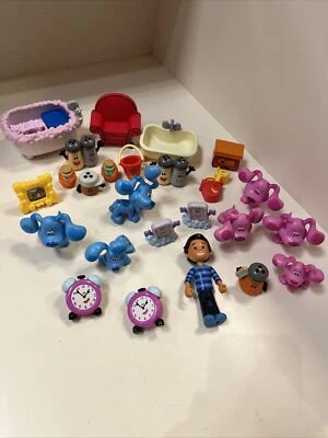 Lote de 24 figuras Blue's Clues Sage Magenta Foto 1 de 4