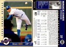 Bruce Chen 2009 MultiAd Omaha Royals #5 Card *AutographDen*