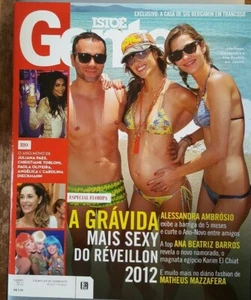 Alessandra Ambrosio Ana Beatriz Barros PORTUGUESE Gente Magazine January 9 2012 - Picture 1 of 1