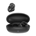 Bluetooth-Compatible Ear-Clip Wireless Earbuds Headset for Sports (Black)