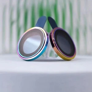 Lente de vidrio de cámara para Samsung s23/s23 plus lente de cámara metal dorado - Imagen 1 de 9
