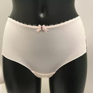 Calzoncillos Fauve Isobel Rosa Malvavisco Lados Profundos Cortos Calce Suave Sexy PVP £23 - Imagen 1 de 7