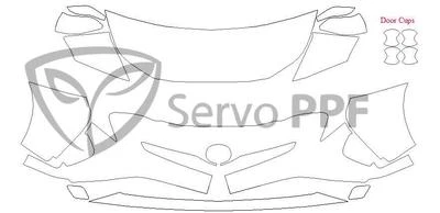 Kit de sujetador transparente 16+ Toyota Prius 3M Scotchgard Pro Series Foto 1 de 4