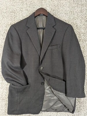 Gianfranco Ruffini Italy Sports Coat Men’s 46R Lambswool Cashmere Glen Check - Image 1 of 4