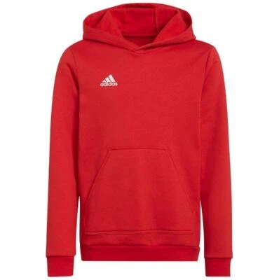 Sudadera Junior ADIDAS Entrada 22 Hoody Y Algodón Afelpado Capucha H57566 Rojo - Imagen 1 de 2