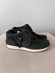 Visvim FBT Mokassins - Größe 10 - schwarzes pflanzliches Wildleder - NEU - Bild 1 von 8