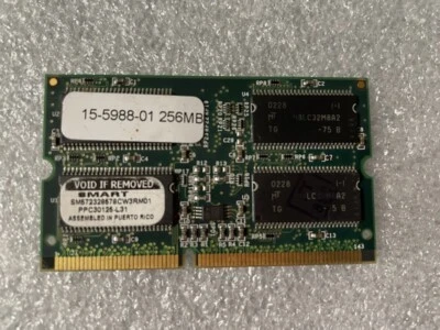 SM572328578CW3RM01  Smart Modular 256MB PC133 133MHz ECC Unbuffered CL3 144-Pin  - Image 1 of 2