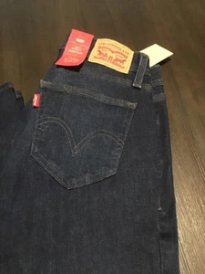 Jeans elásticos Levi's 529 para mujer 27W 30L curvilíneos bootcut desgastados - Imagen 1 de 8