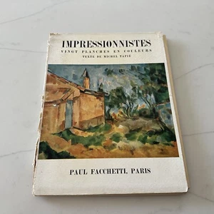 IMPRESSIONNISTES by PAUL FACCHETTI 1952 Portfolio Of Color Plates - Picture 1 of 12