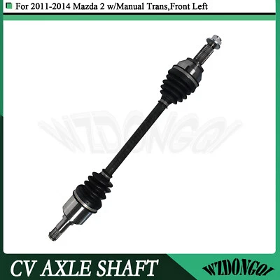 Front Left LH CV Axle Joint Assembly for Mazda 2 Series Manual Trans 2011-2014 - Изображение 1 из 4