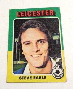 Topps 1975 #48 Leicester City - Steve Earle - English Football / Soccer - Picture 1 of 1