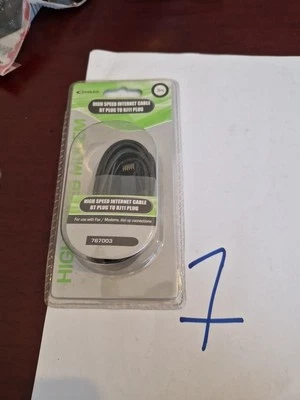 PHILEX HIGH SPEED INTERNET CABLE BT PLUG TO RJ11 PLUG *RJ11 - Image 1 of 4