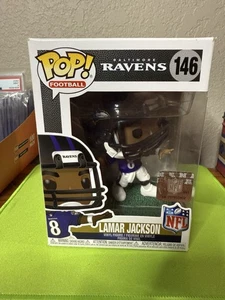 Funko Pop! Vinyl: Lamar Jackson #146 - Box — Minor wear - Picture 1 of 13