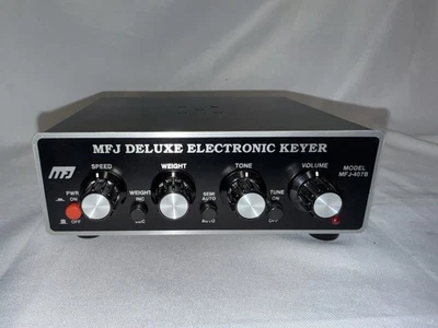 MFJ Deluxe Electronic Keyer Model MFJ-407 - Image 1 of 4