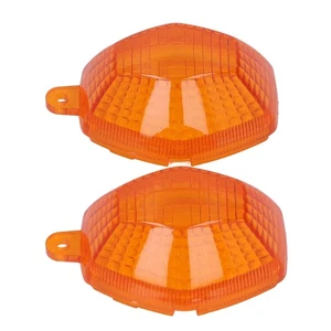 ˘Yellow Front Turn Signal Light Indicator Lamp Lens Housing Cover For DL 1000 - Picture 1 of 12