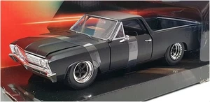 Jada 1/24 Scale 34413 - Fast & Furious 1967 Chevrolet El Camino - Matt Black - Picture 1 of 5