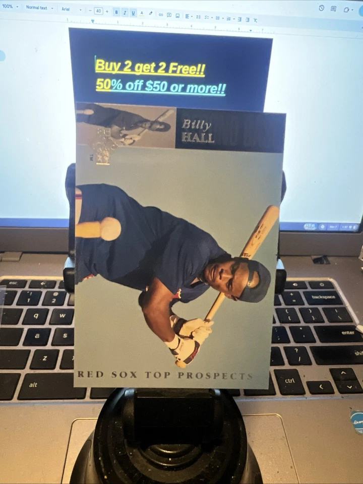 1994 Upper Deck Minor League Baseball - Billy Hall #35 - Image 1 of 1