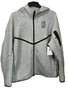 Seattle Mariners Nike Tech Fleece Windrunner MLB Hoodie Size XXL 2XL NWT - Picture 1 of 10