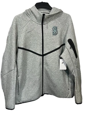 Seattle Mariners Nike Tech Fleece Windrunner MLB Hoodie Size XXL 2XL NWT - Image 1 of 4