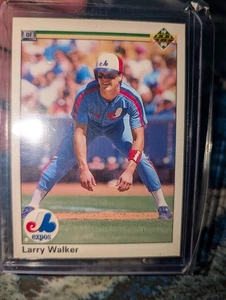 Larry Walker RC Montreal Expos 1990 Upper Deck Card Number 466🔥⚾FREE SHIPPING! - Picture 1 of 3