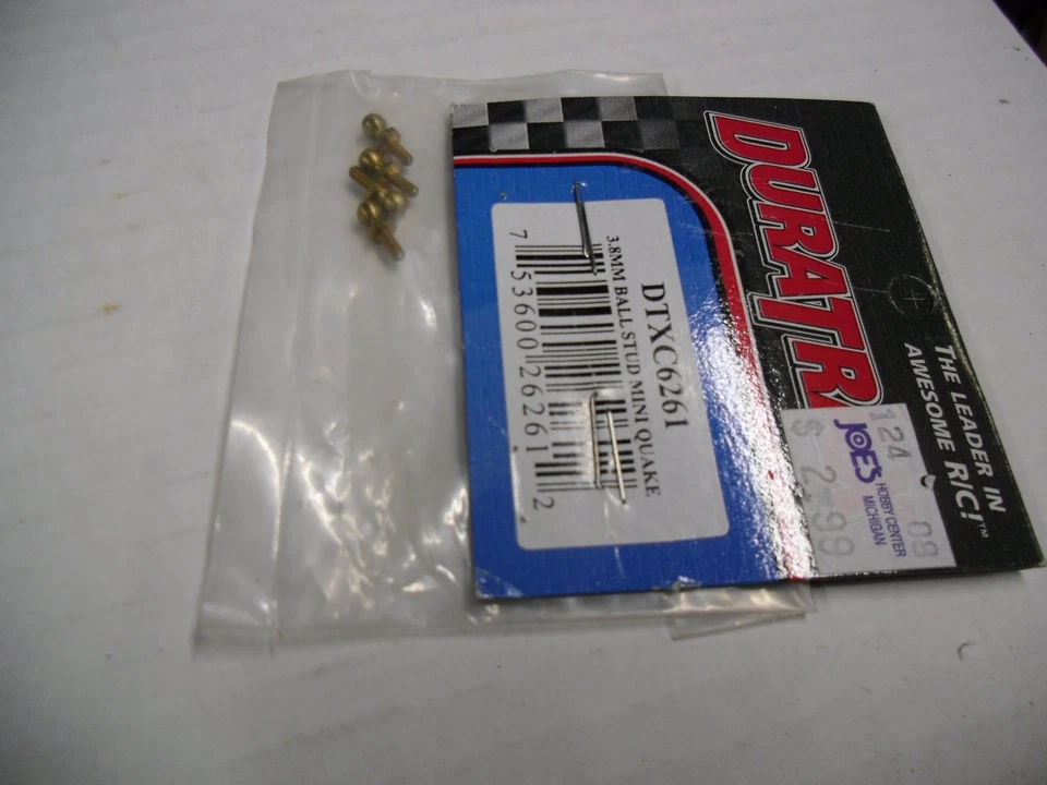 Duratrax DTXC6261 Ball Stud 3.8mm For Mini Quake - Image 1 of 1
