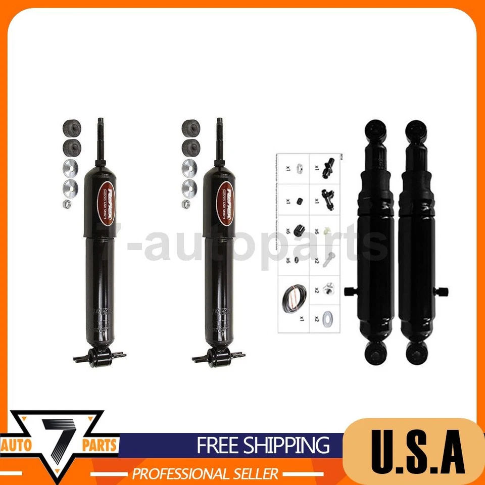 4x Amortiguadores delanteros traseros para Ram 1500 2018 2017 2016 2015 2014 2013 2012 2011 Foto 1 de 4