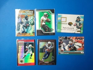 (6) Fred Taylor Topps Bowman Fleer Numbered Relic Refractor Lot - Picture 1 of 7